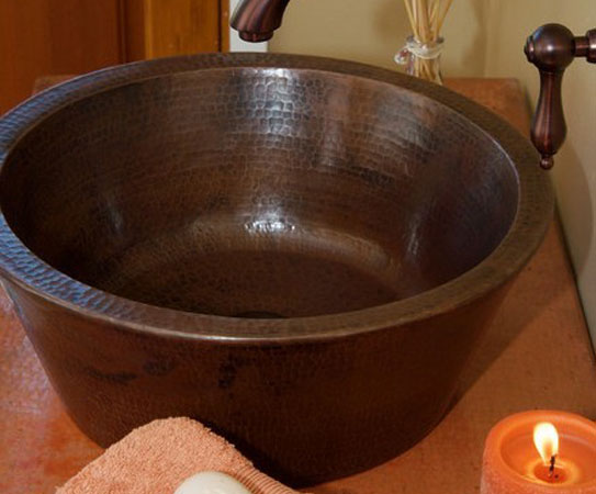 Copper Bathroom Sinks